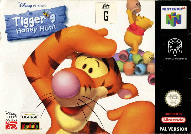 Game | Nintendo N64 | Tigger's Honey Hunt