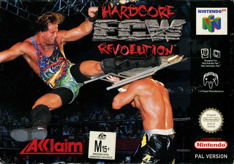 Game - Game | Nintendo 64 N64 | ECW Hardcore Revolution