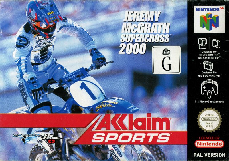 Game | Nintendo N64 | Jeremy McGrath Supercross 2000
