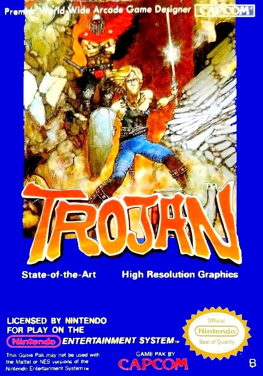 Game | Nintendo NES | Trojan