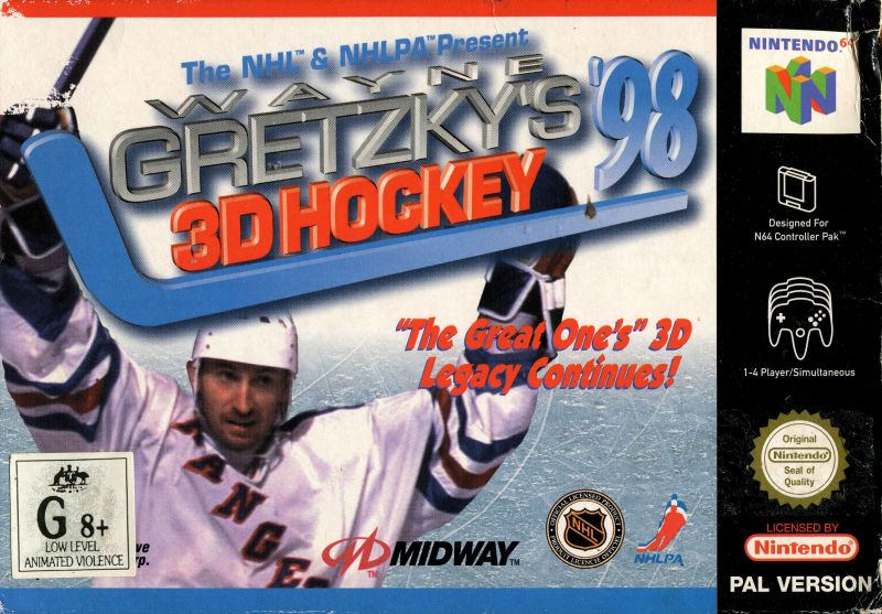 Game | Nintendo N64 | Wayne Gretzky's 3D Hockey 98