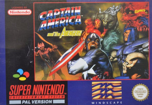 Game | Super Nintendo SNES | Captain America And The Avengers