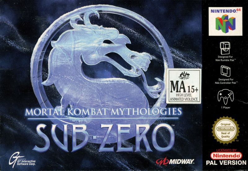 Game | Nintendo N64 | Mortal Kombat Mythologies: Sub-Zero