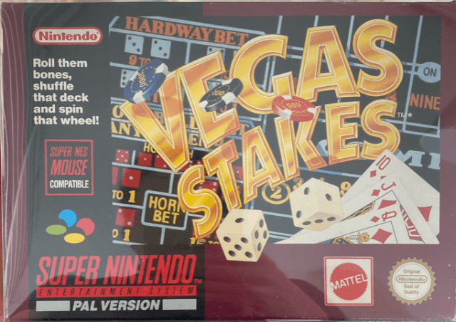 Game | Super Nintendo SNES | Vegas Stakes