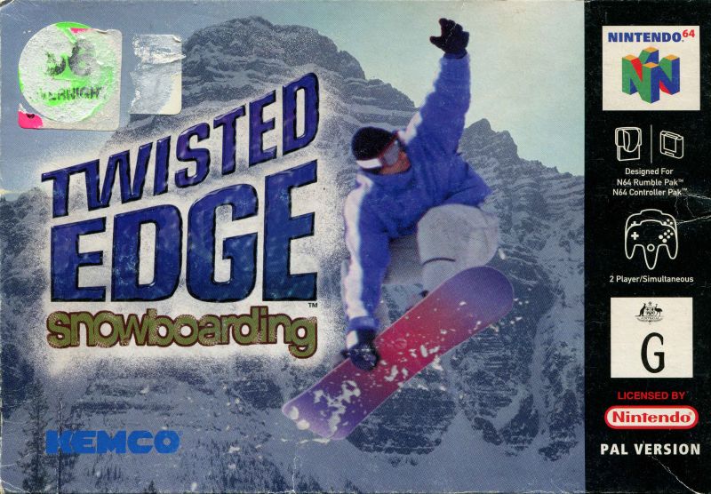 Game - Game | Nintendo 64 N64 | Twisted Edge Snowboarding