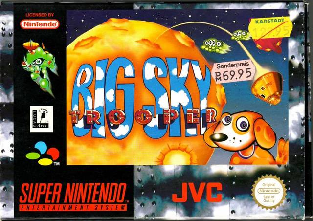 Game | Super Nintendo SNES | Big Sky Trooper