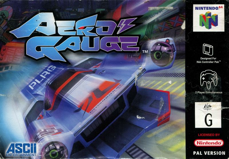 Game | Nintendo N64 | Aero Gauge