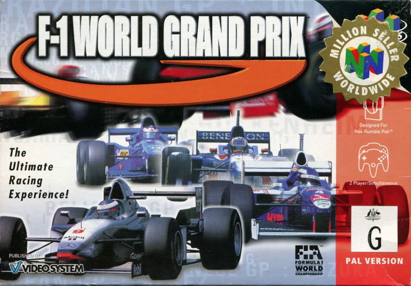 Game - Game | Nintendo 64 N64 | F1 World Grand Prix F-1 PAL