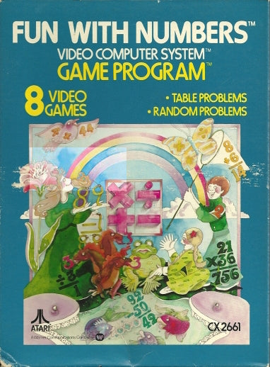 Game | Atari 2600 | Fun With Numbers