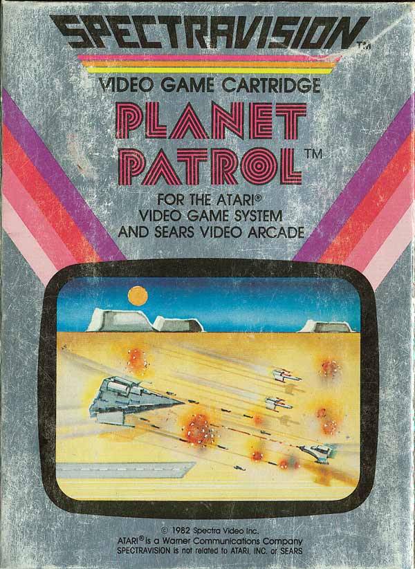Game | Atari 2600 | Spectravision Planet Patrol