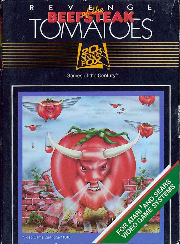 Game | Atari 2600 | Revenge Of The Beefsteak Tomatoes