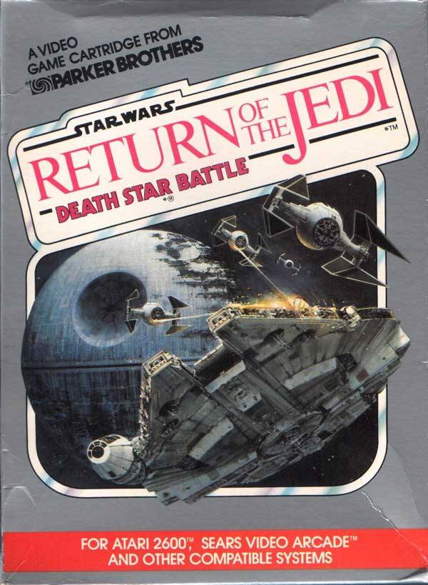Game | Atari 2600 | Star Wars Return Of The Jedi Death Star Battle