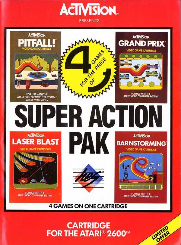 Game | Atari 2600 | Super Action Pak