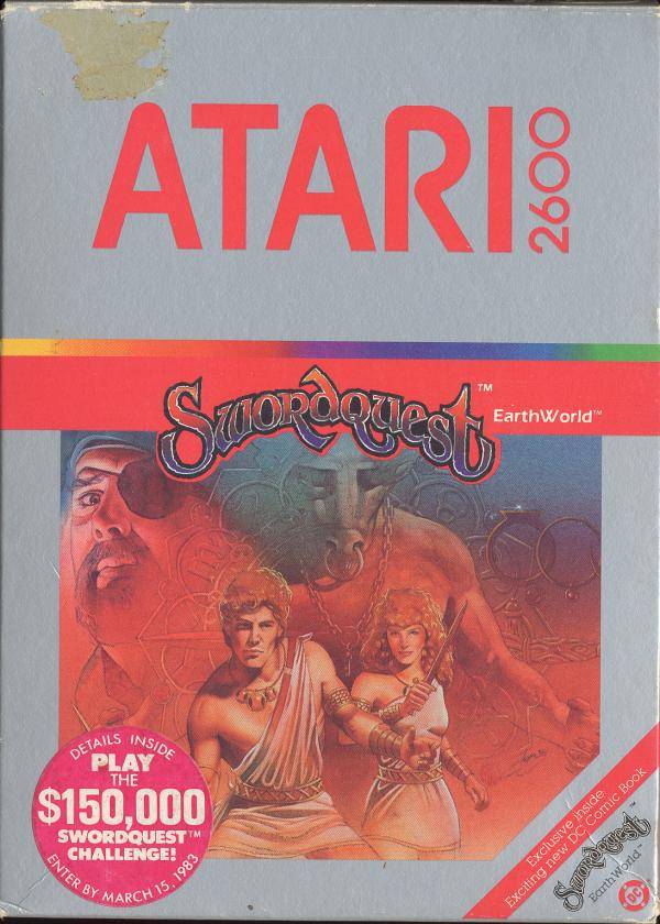 Game | Atari 2600 | Swordquest Earthworld