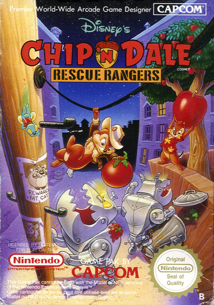 Game | Nintendo NES | Chip And Dale Rescue Rangers