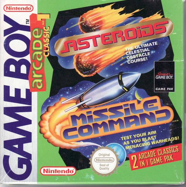 Game | Nintendo Gameboy GB | Missile Command