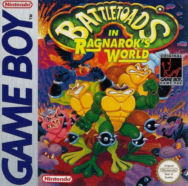 Game | Nintendo Gameboy GB | Battletoads In Ragnarok's World