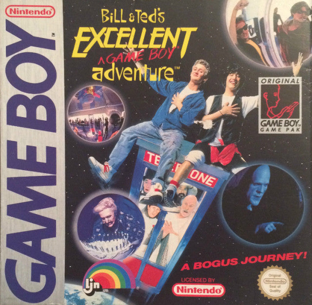 Game | Nintendo Game Boy GB | Bill & Ted's Excellent Game Boy Adventure: A Bogus Journey