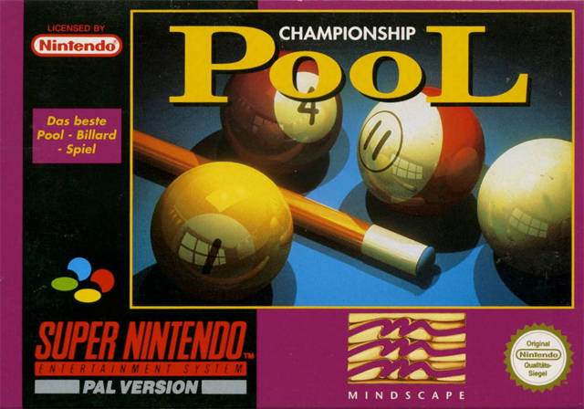 Game | Super Nintendo SNES | Championship Pool PAL