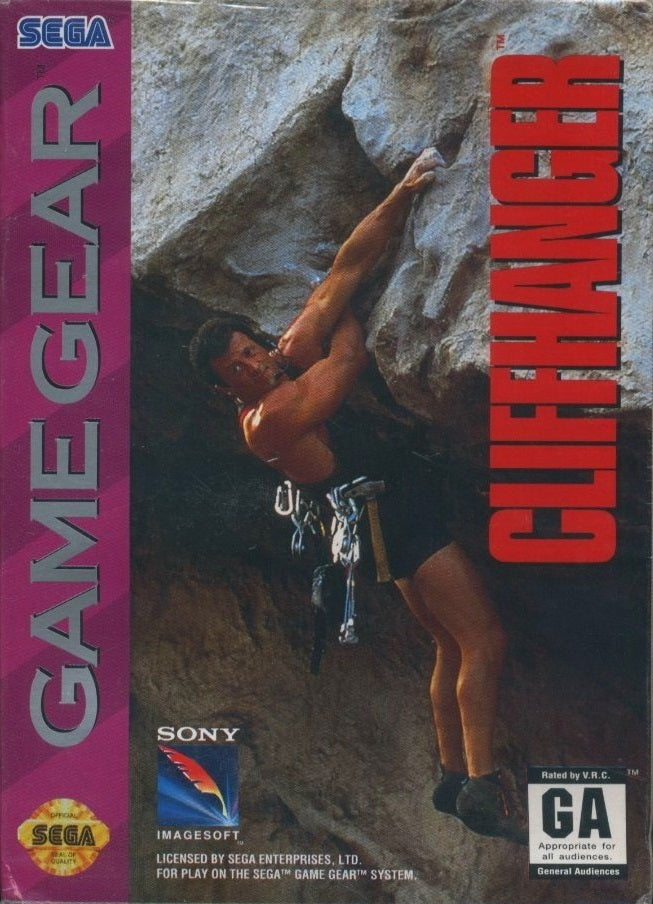 Game | Sega Game Gear | Cliffhanger