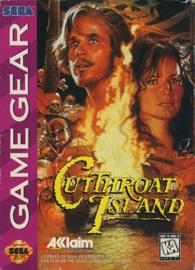 Game | SEGA Game Gear | Cutthroat Island