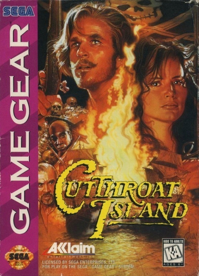 Game | Sega Game Gear | Cutthroat Island