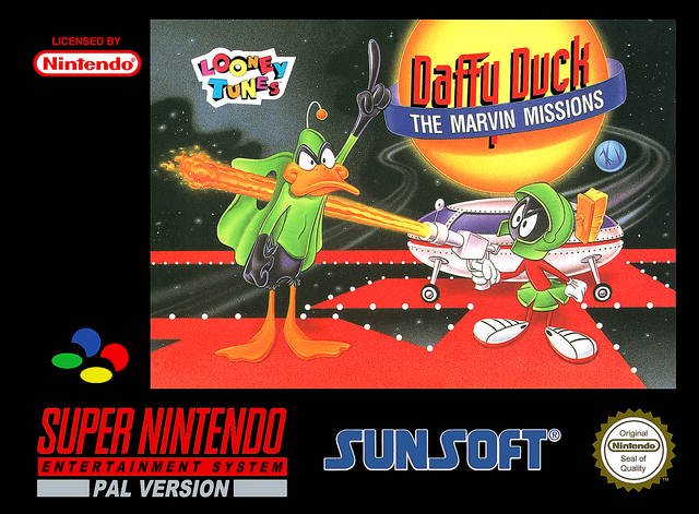 Game | Super Nintendo SNES | Daffy Duck Marvin Missions