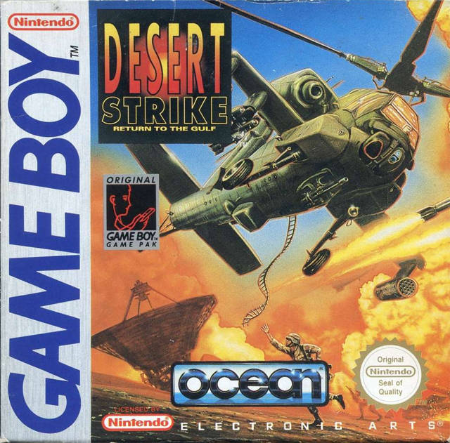 Game | Nintendo Gameboy GB | Desert Strike Return To The Gulf
