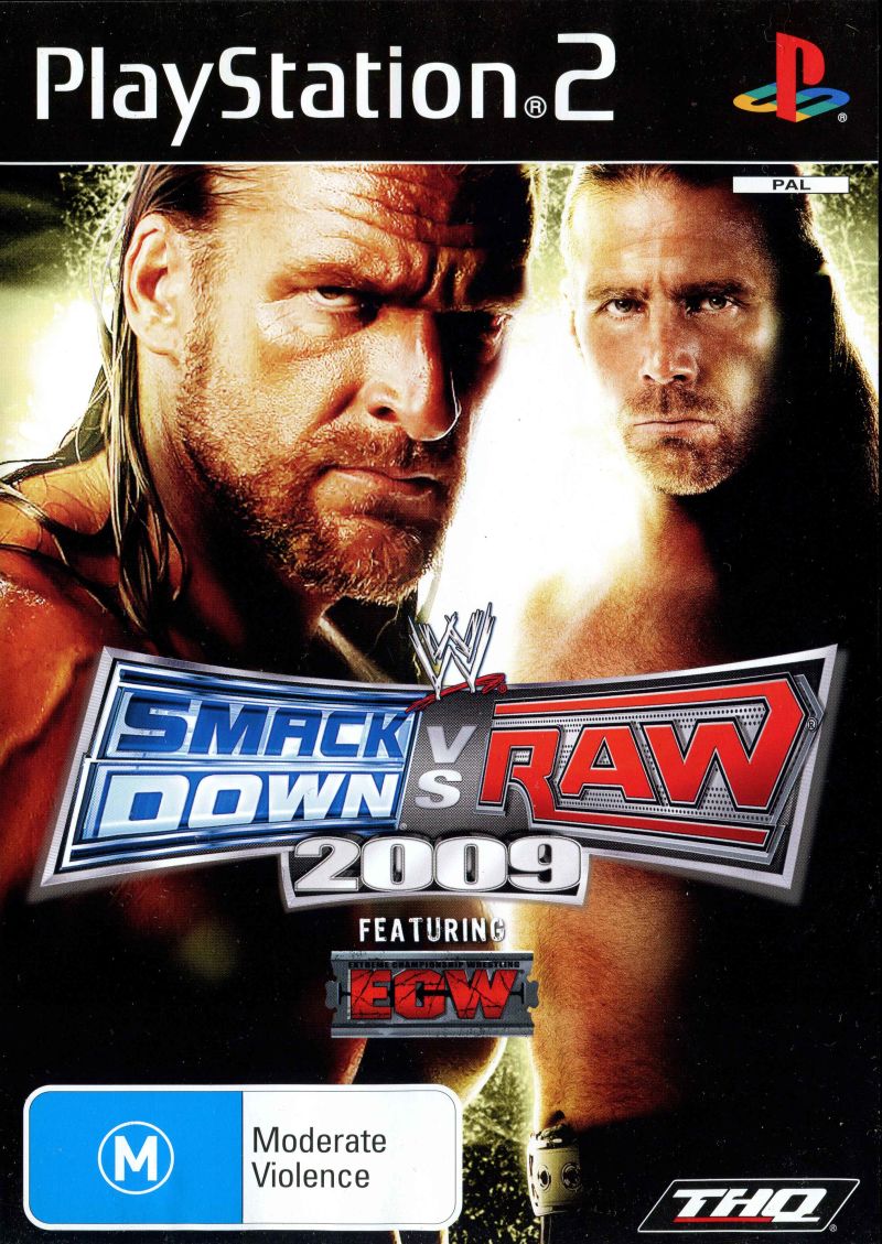 Game | Sony PlayStation PS2 | SmackDown Vs Raw 2009