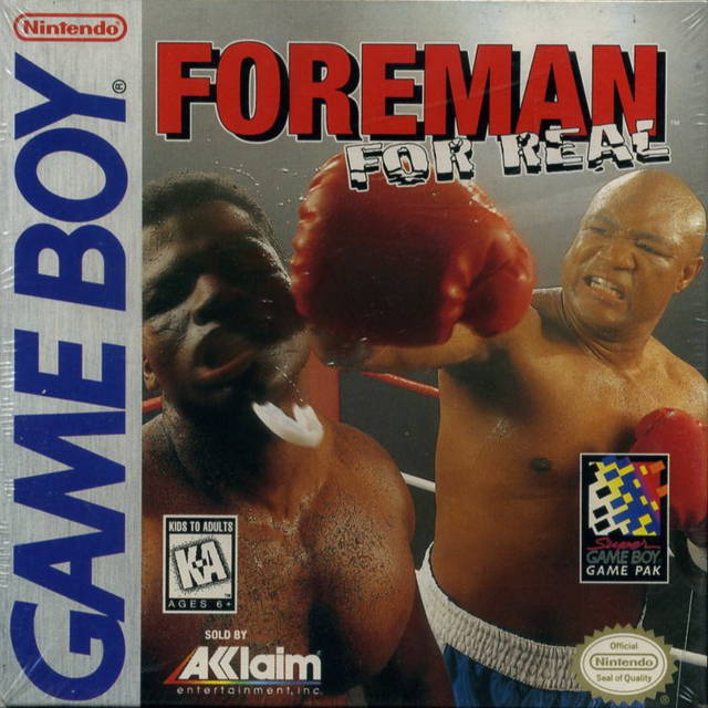 Game | Nintendo Gameboy GB | Foreman For Real