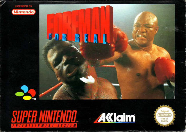 Game | Super Nintendo SNES | Foreman For Real