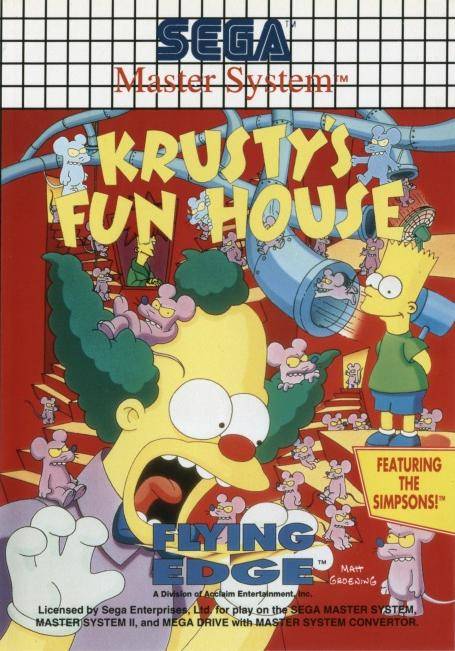 Game | Sega Master System | Krusty's Fun House