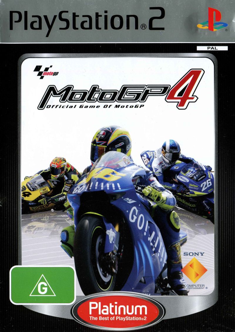 Game | Sony Playstation PS2 | Moto GP 4 [Platinum]