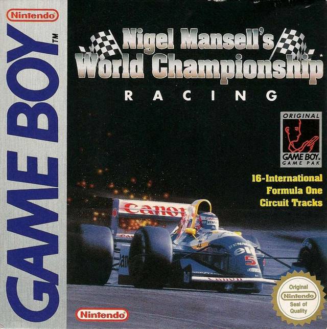 Game | Nintendo Gameboy GB | Nigel Mansell's World Championship Racing