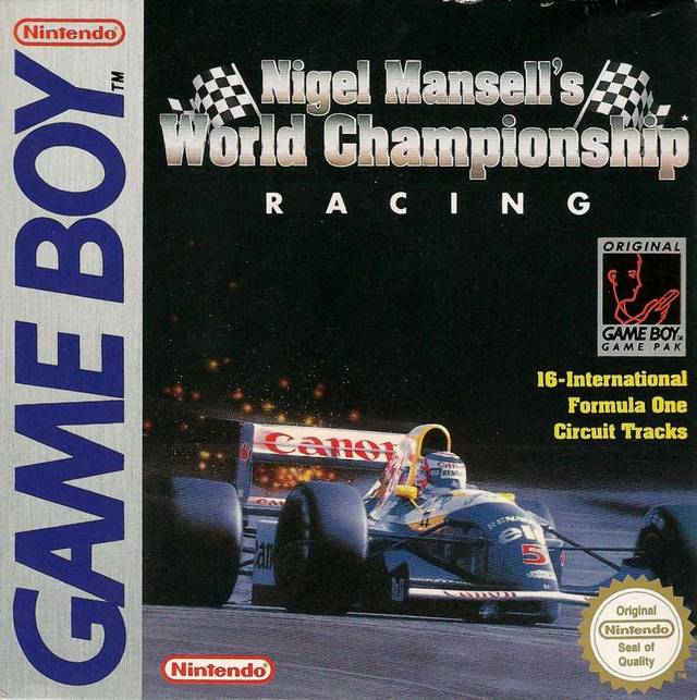 Game | Nintendo Game Boy GB | Nigel Mansell's World Championship Racing