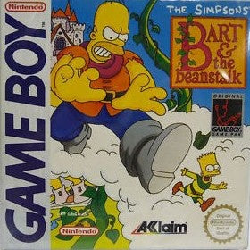 Game | Nintendo Game Boy GB | The Simpsons Bart And The Beanstalk
