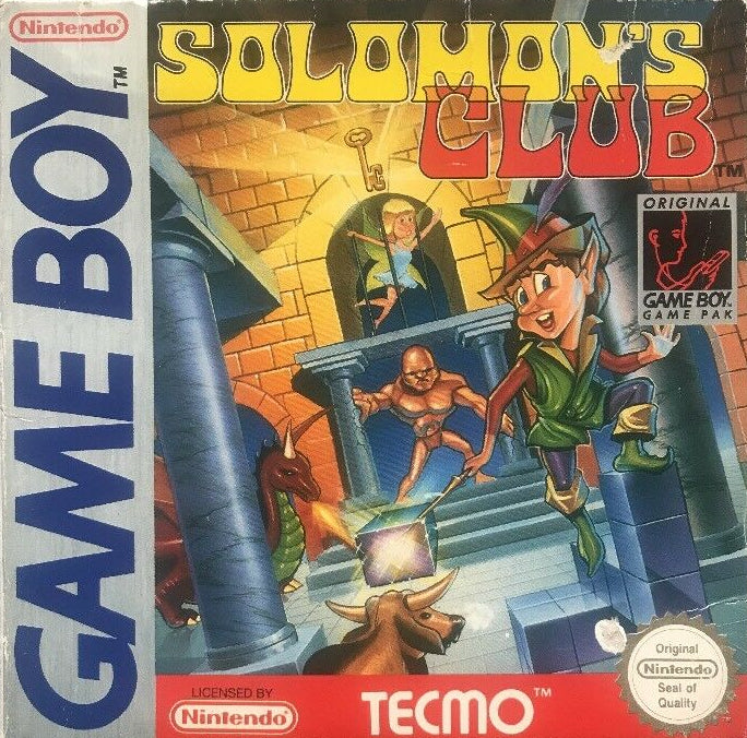 Game | Nintendo Gameboy GB | Solomon's Club