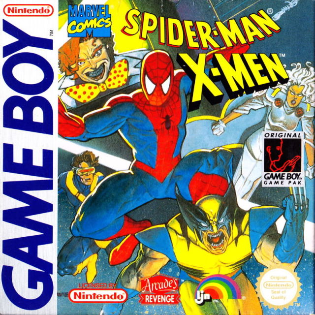 Game | Nintendo Gameboy GB | Spiderman And The X-Men: Arcade's Revenge