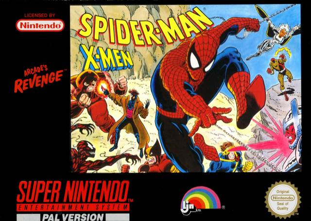 Game | Super Nintendo SNES | Spiderman X-Men Arcade's Revenge