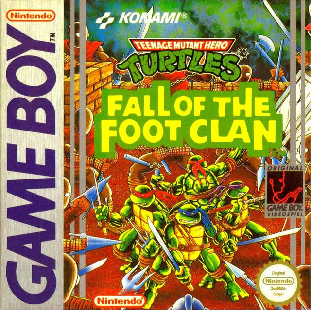 Game | Nintendo Gameboy GB | Teenage Mutant Hero Turtles: Fall Of The Foot Clan
