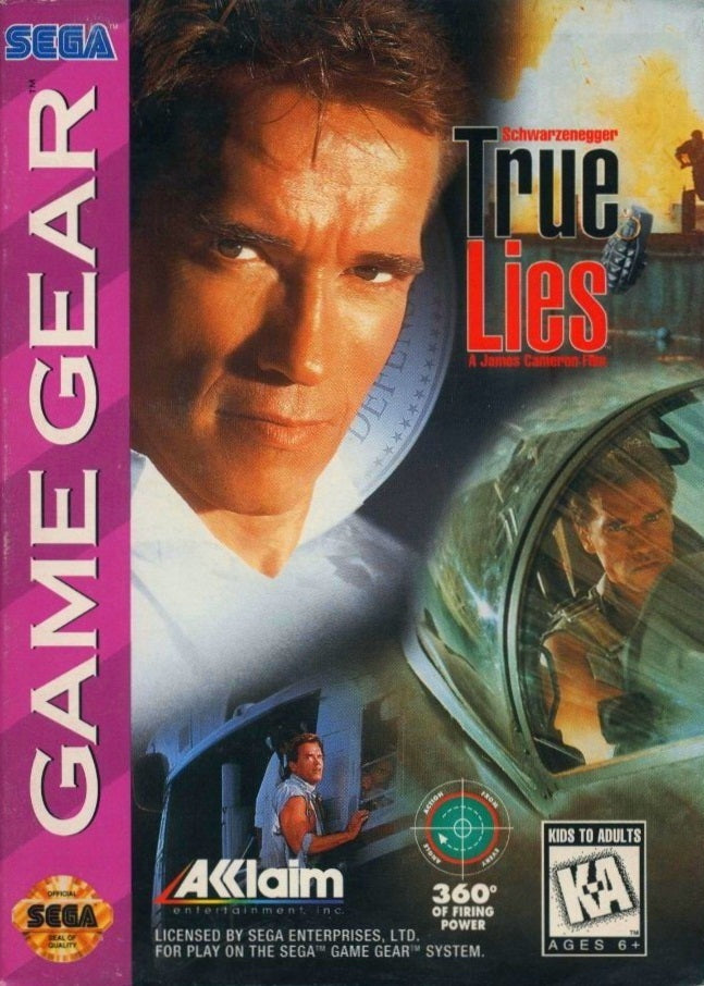 Game | SEGA Game Gear | True Lies