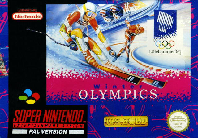 Game | Super Nintendo SNES | Winter Olympics: Lillehammer '94