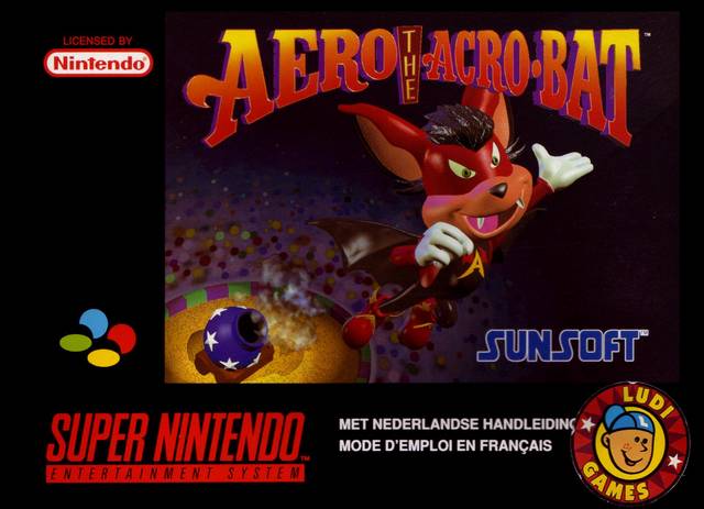 Game | Super Nintendo SNES | Aero The Acro-Bat