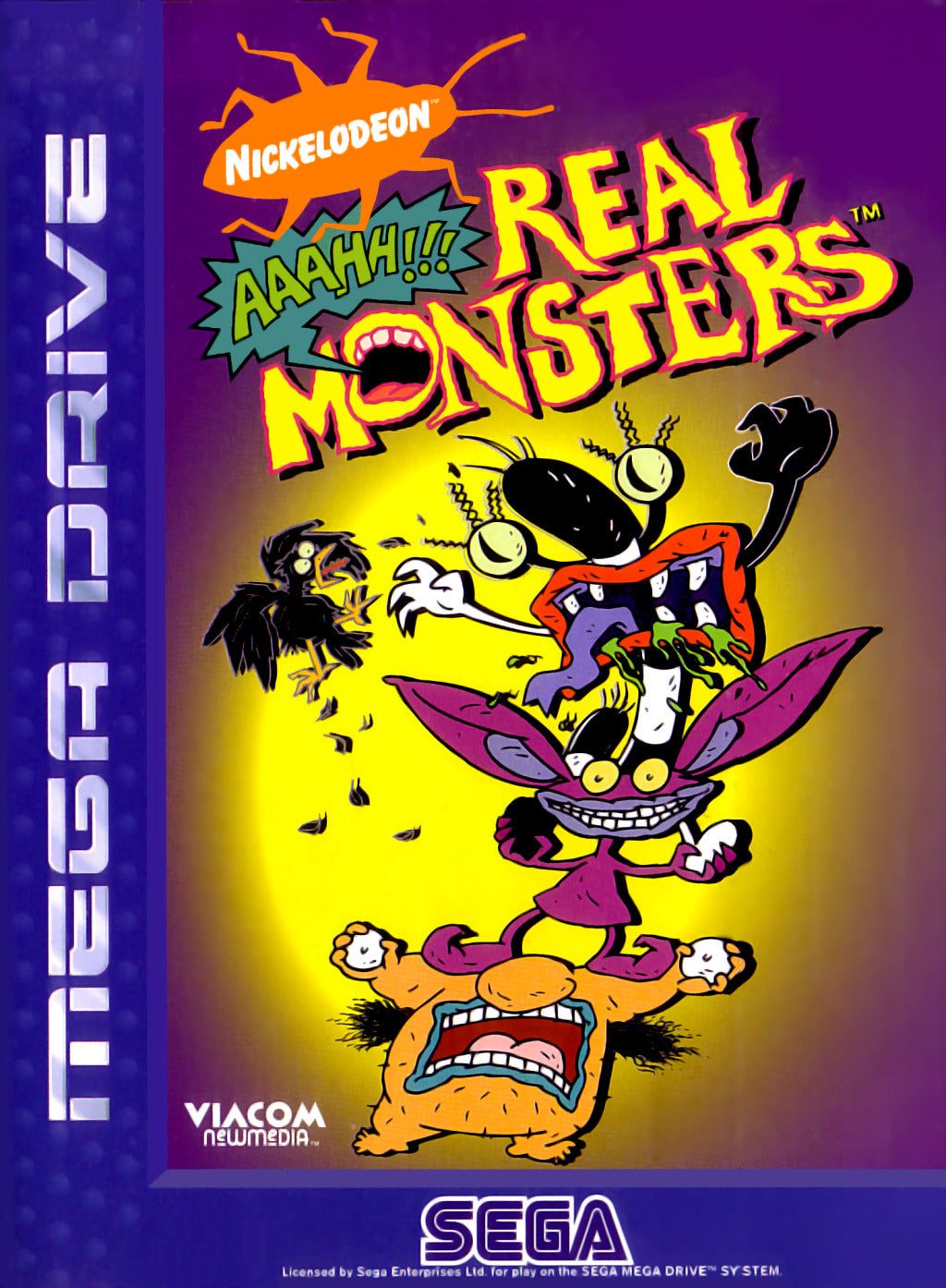 Game | SEGA Mega Drive | AAAHH Real Monsters