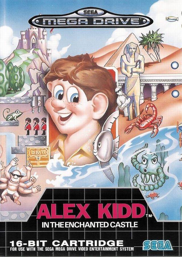 Game | Sega Mega Drive Genesis | Alex Kidd In The Enchanted Castle