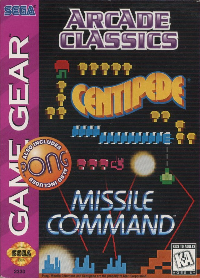 Game | SEGA Game Gear | Arcade Classics