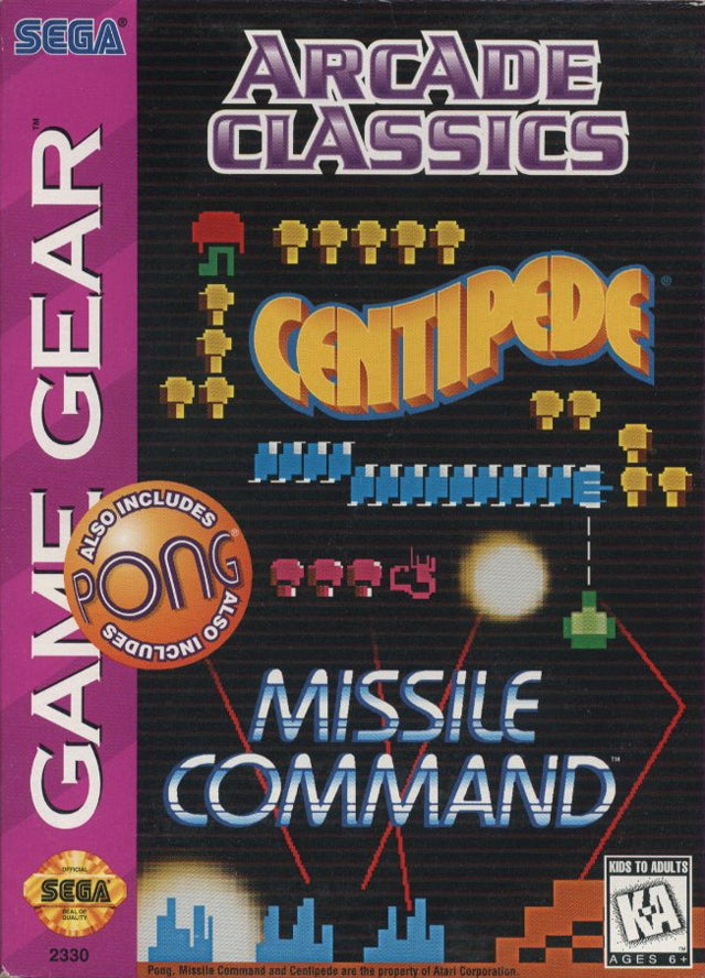 Game | Sega Game Gear | Arcade Classics