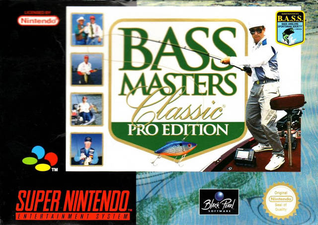 Game | Super Nintendo SNES | Bass Masters Classic Pro Edition