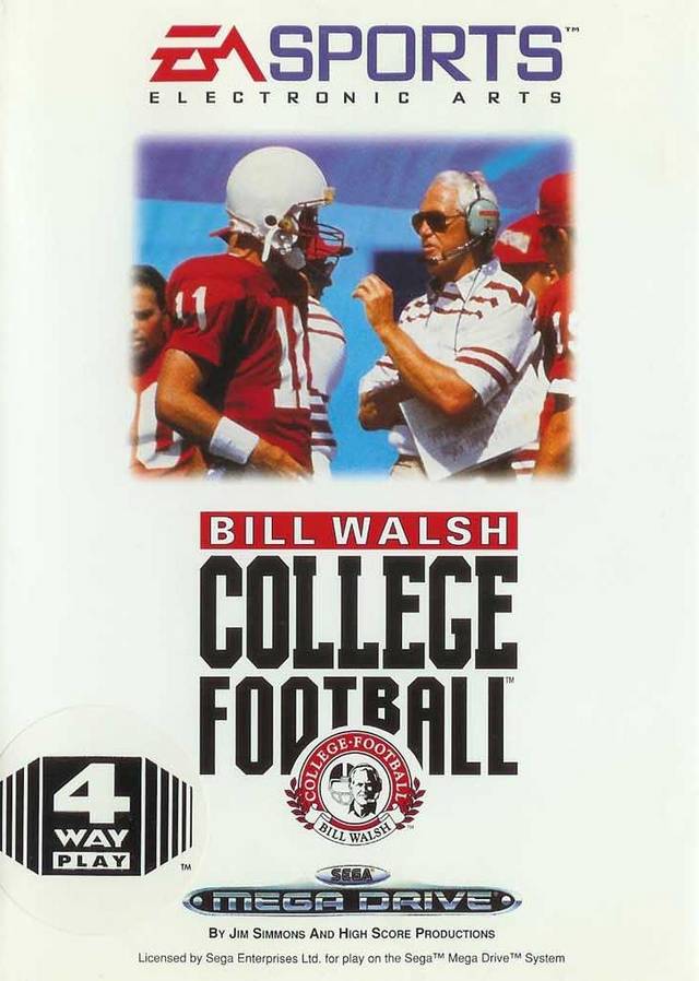 Game | SEGA Mega Drive | Bill Walsh College Football