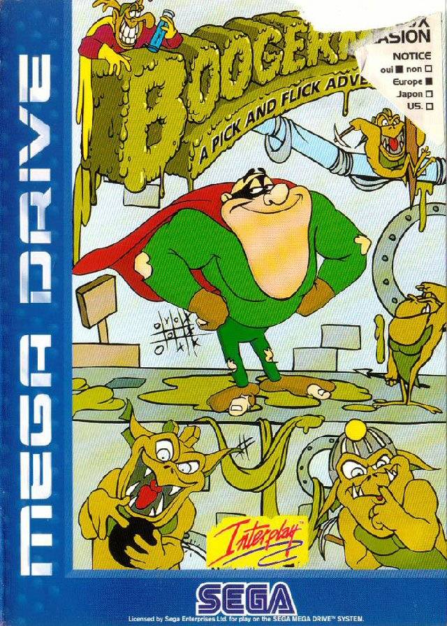 Game | Sega Mega Drive | Boogerman: A Pick And Flick Adventure